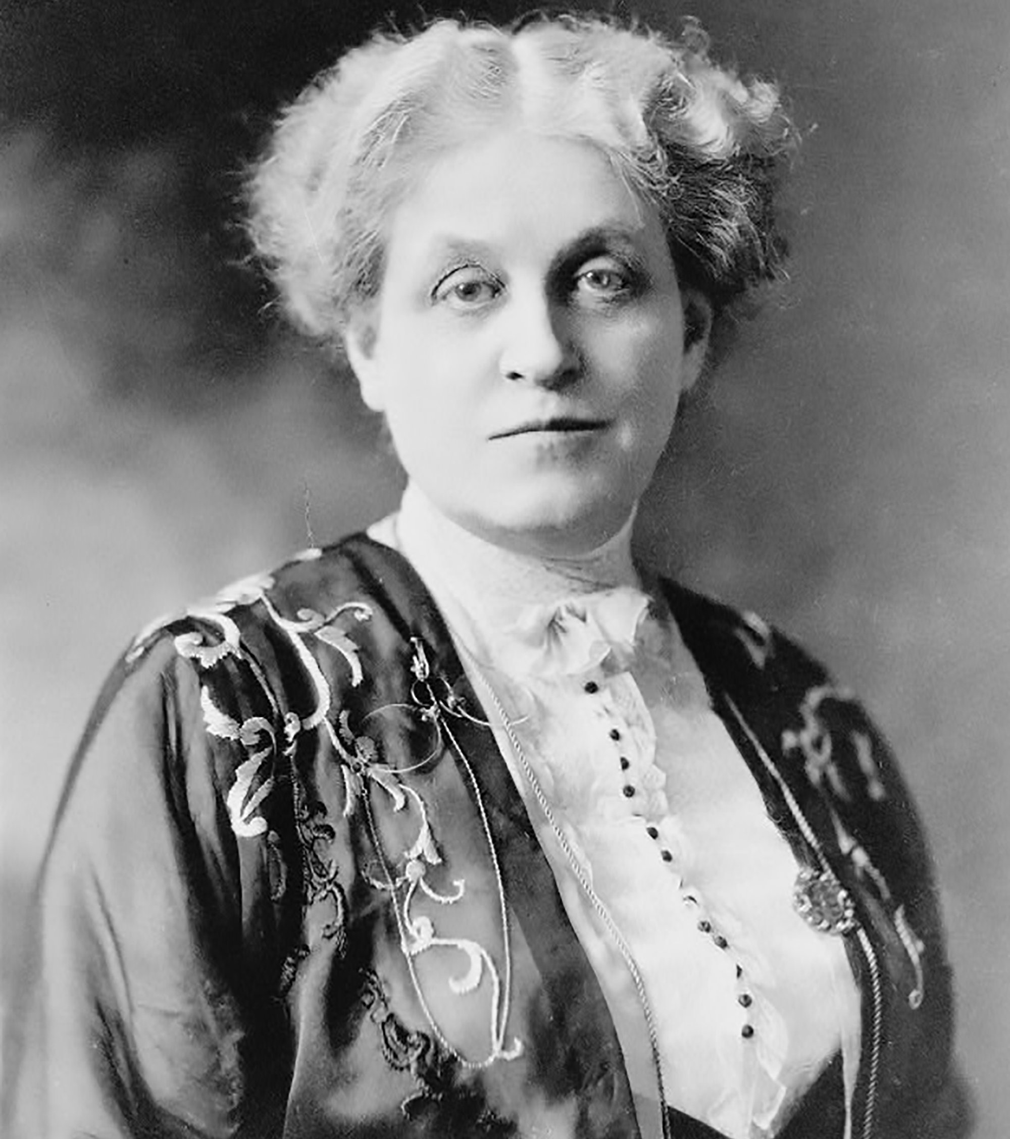 Mrs. Carrie Chapman Catt, 1909. Courtesy: Library of Congress