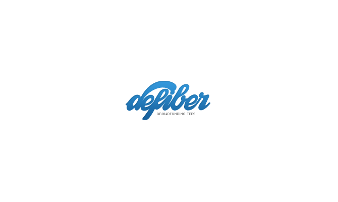 Defiber. Brand design for crowfunding platform.