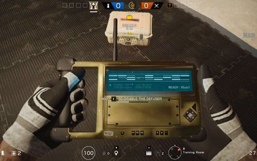 We wanted to improve the visual and audio feedback with this new animation  to provide more clarity when a Defender is interacting with the Defuser.