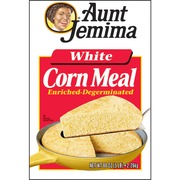 Aunt Jemima Corn Meal,White Enriched-Degerminated