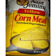 Aunt Jemima Corn Meal, Yellow, Enriched Degerminated