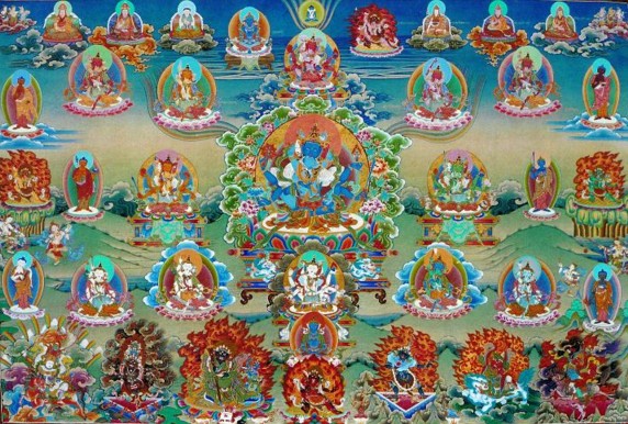 Forty-two peaceful deities