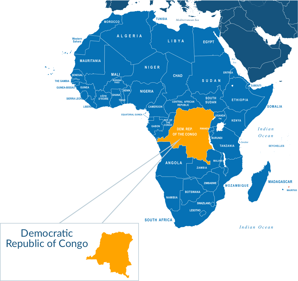 Parcel delivery to Democratic Republic of Congo