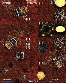 An original DemonStar screenshot, 2-player mission