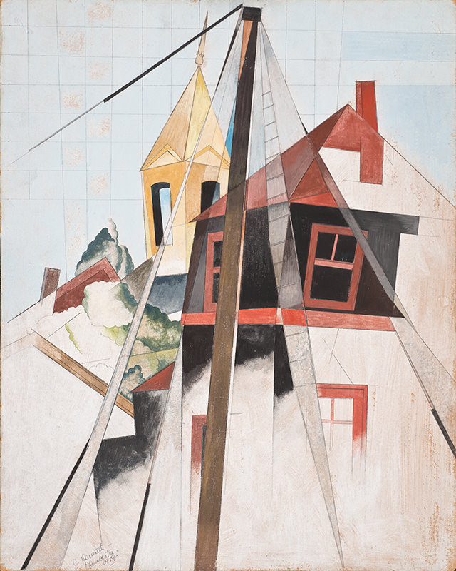 Backdrop of East Lynne by Charles Demuth