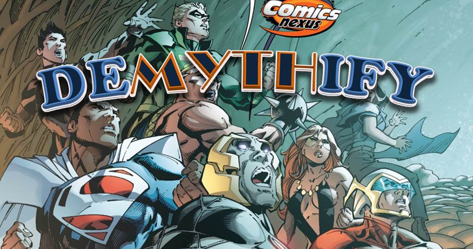 Demythify DC Comics Convergence May 2015 banner