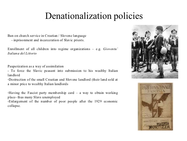 Denationalization policiesBan
