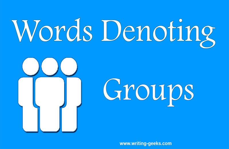 Words Denoting Groups