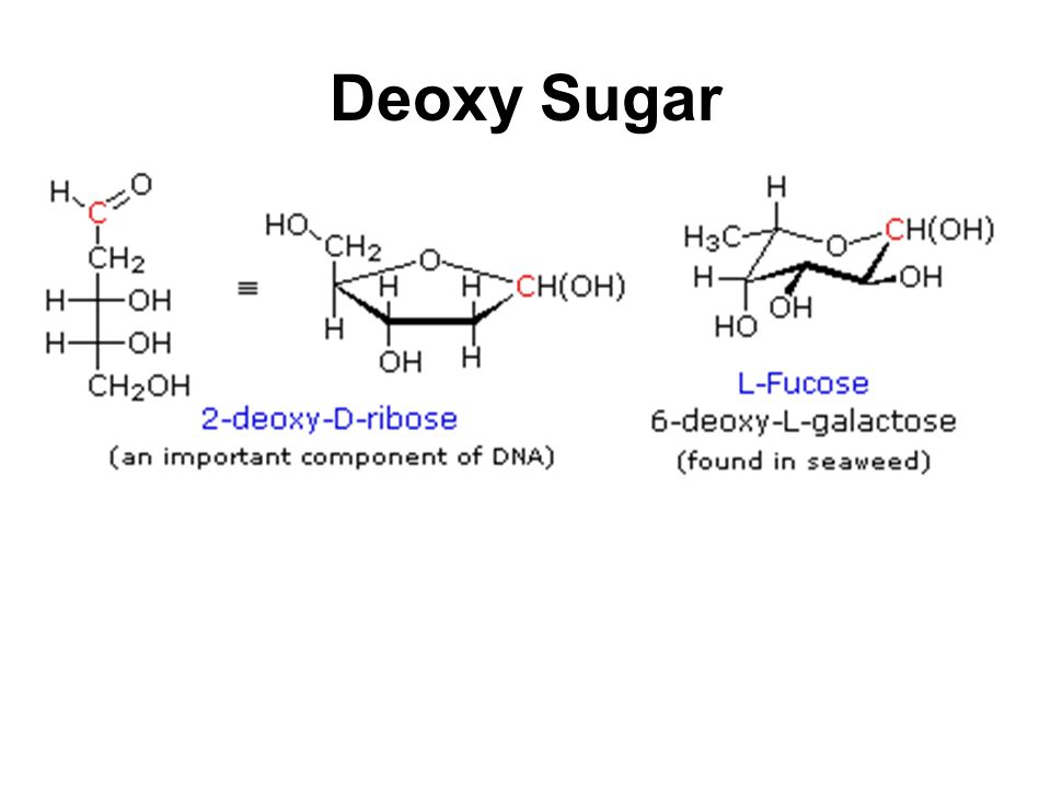 37 Deoxy Sugar