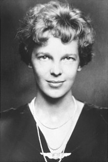 Earhart in evening clothes