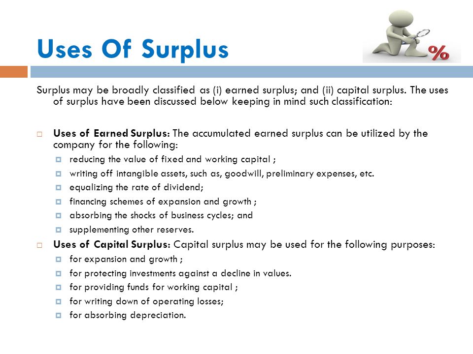 Uses Of Surplus