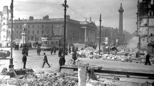The Easter Rising took place in Dublin, and a few outposts across the  country,