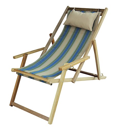 Oak N Oak Relaxing & Comfortable Reclining Easy Chair With Arm Rest For  Indoor & Outdoor
