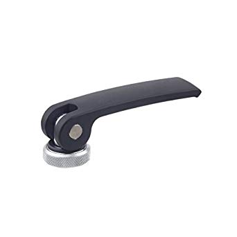J.W. Winco 1TST5K Clamping Lever with Eccentrical Cam Tapped Type, Zinc Die  Cast with Steel