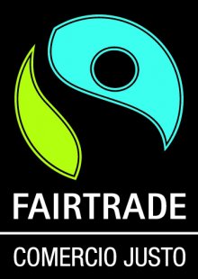 Es un sello de garantía de producto que certifica el cumplimiento de los  estándares de comercio justo establecidos por Fairtrade Labelling  Organizations