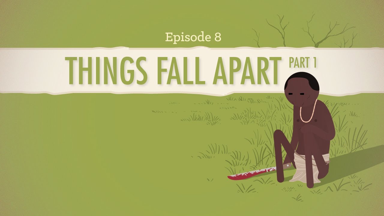 If One Finger Brought Oil - Things Fall Apart part I: Crash Course  Literature 208 - YouTube
