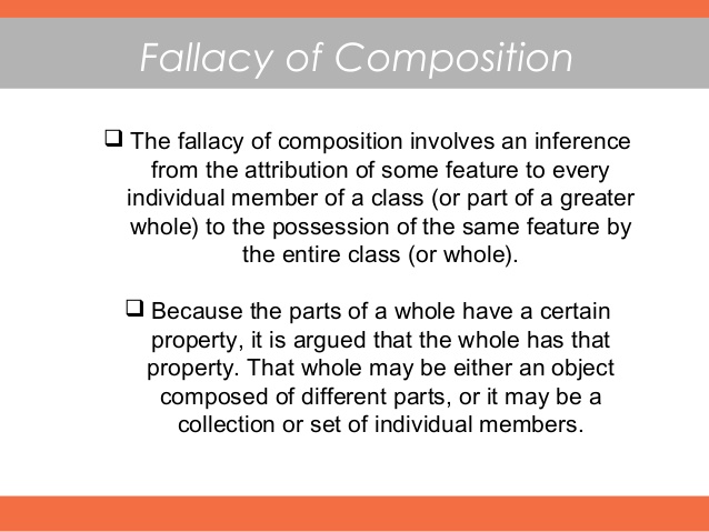 fallacy of composition