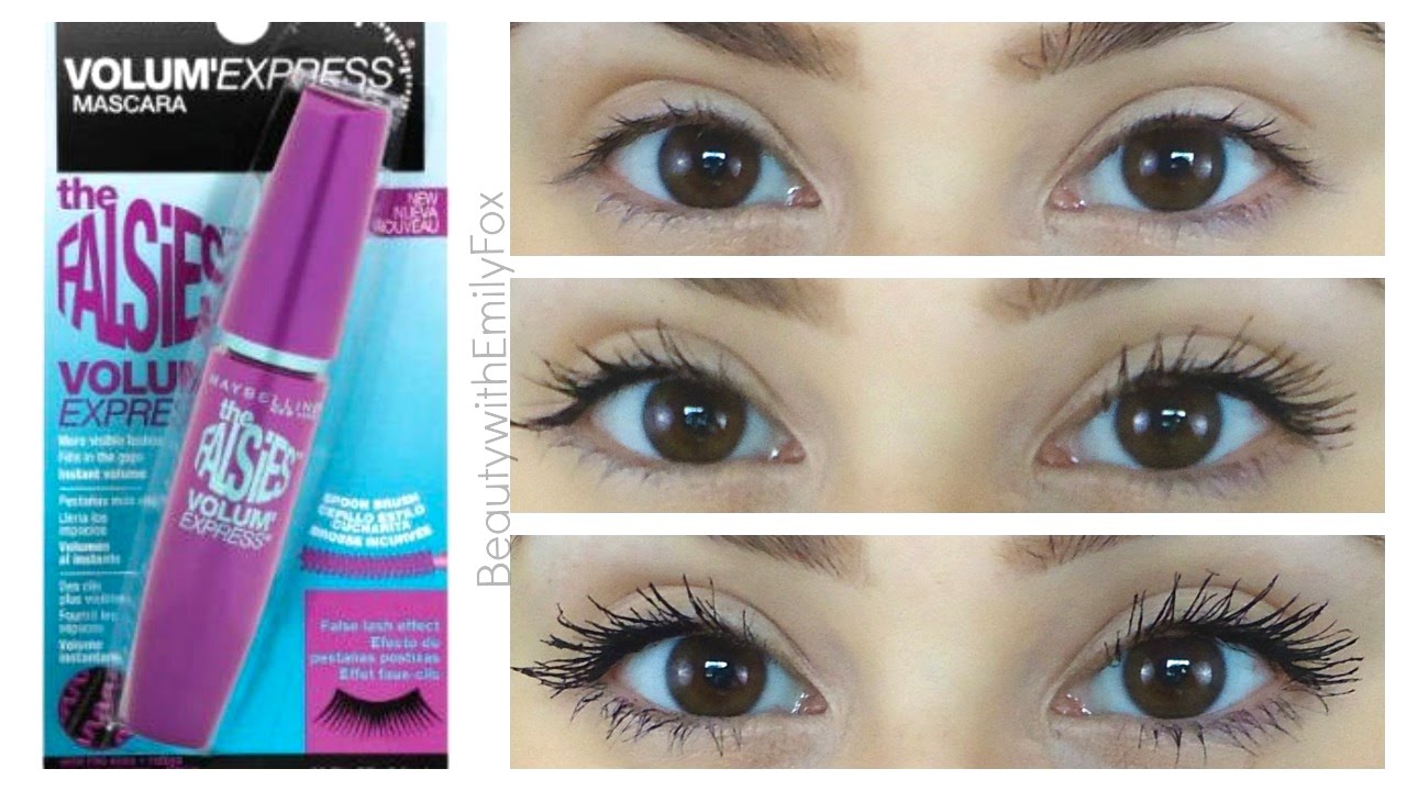 First Impression: Maybelline Volum Express The Falsies Mascara - Demo &  Review 2014 - YouTube
