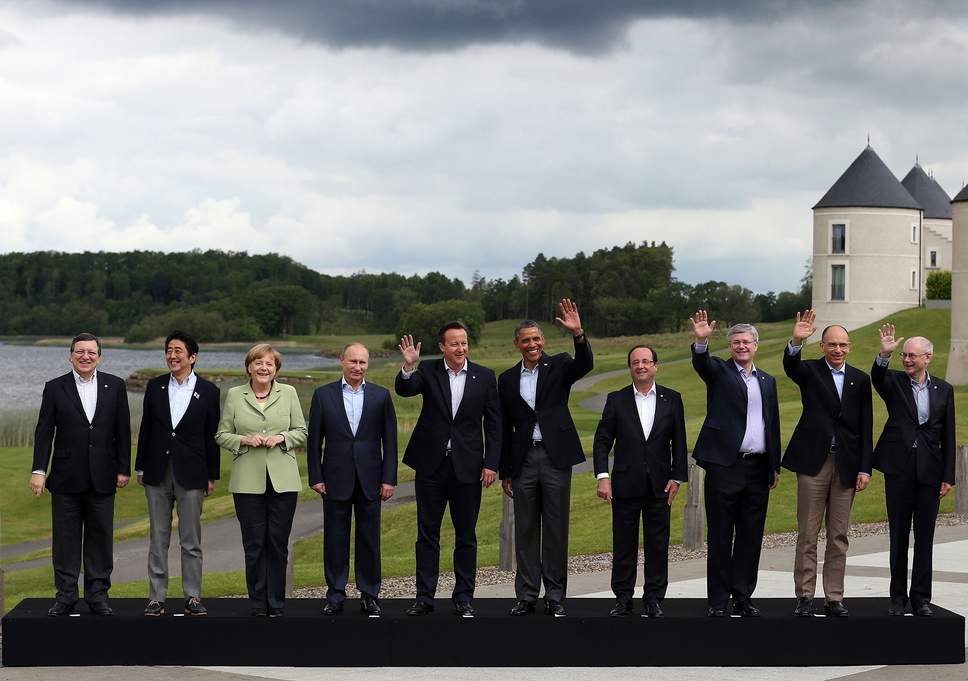 The last G8 summit to be held on June 18, 2013 in Enniskillen, Northern