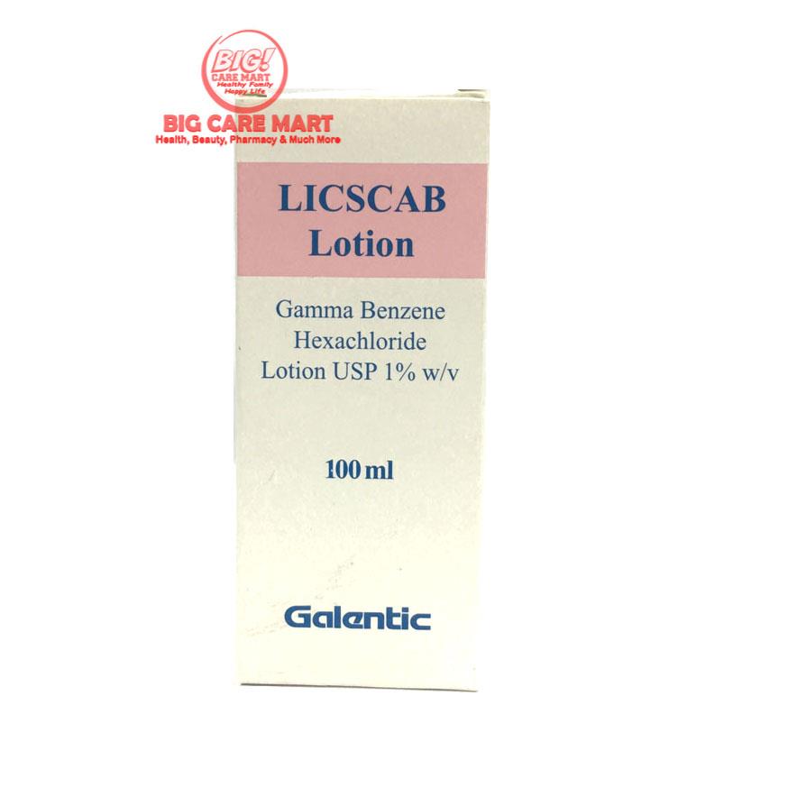 Licscab Lindane Gamma Benzene Hexachloride 1% Scabies Treatment. ‹ ›