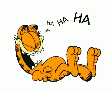 Garfield HAHA GIF - Garfield HAHA Laughing GIFs