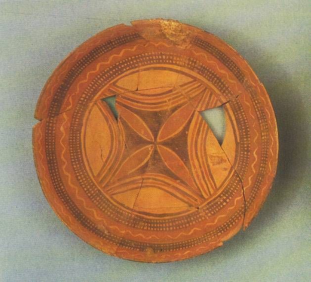 Halafian ware - The Halaf culture is a prehistoric period which lasted  between about 6100 and 5100 BCE. The period is a continuous development out  of the