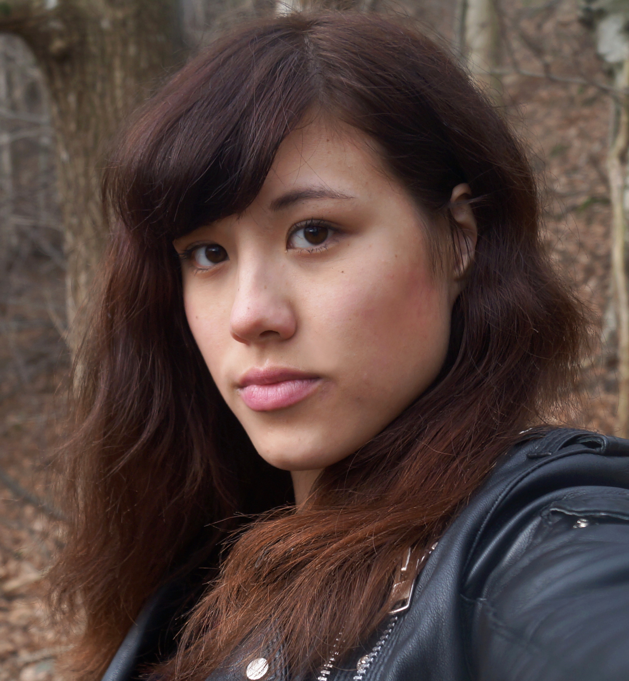Rebecca- Half Asian, Half White.