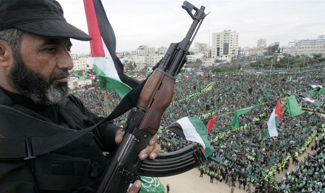 Hamas rally in Gaza