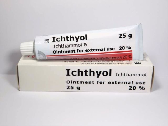Ichthyol kenőcs vérrák kezelésére