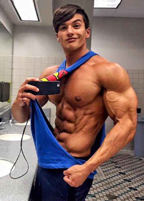 Super jacked and ripped …