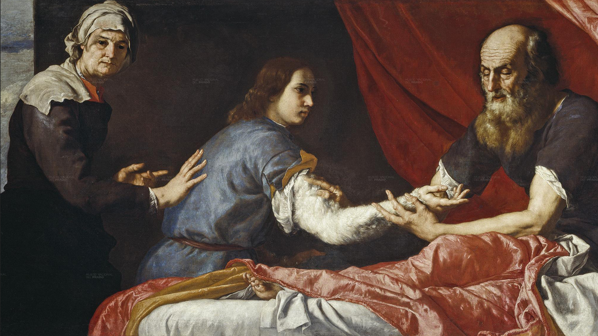 Isaac Blessing Jacob, 1637 by Jusepe de Ribera.