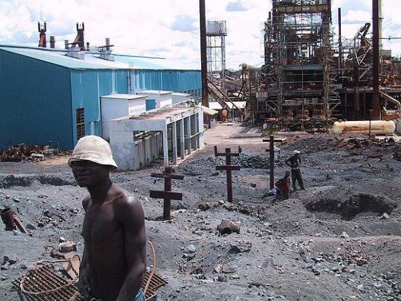 Kabwe es una ciudad de Zambia, ubicada en el sur de África, en ella, existe  una mina de extracción de zinc y de plomo que casi se encuentra agotada.