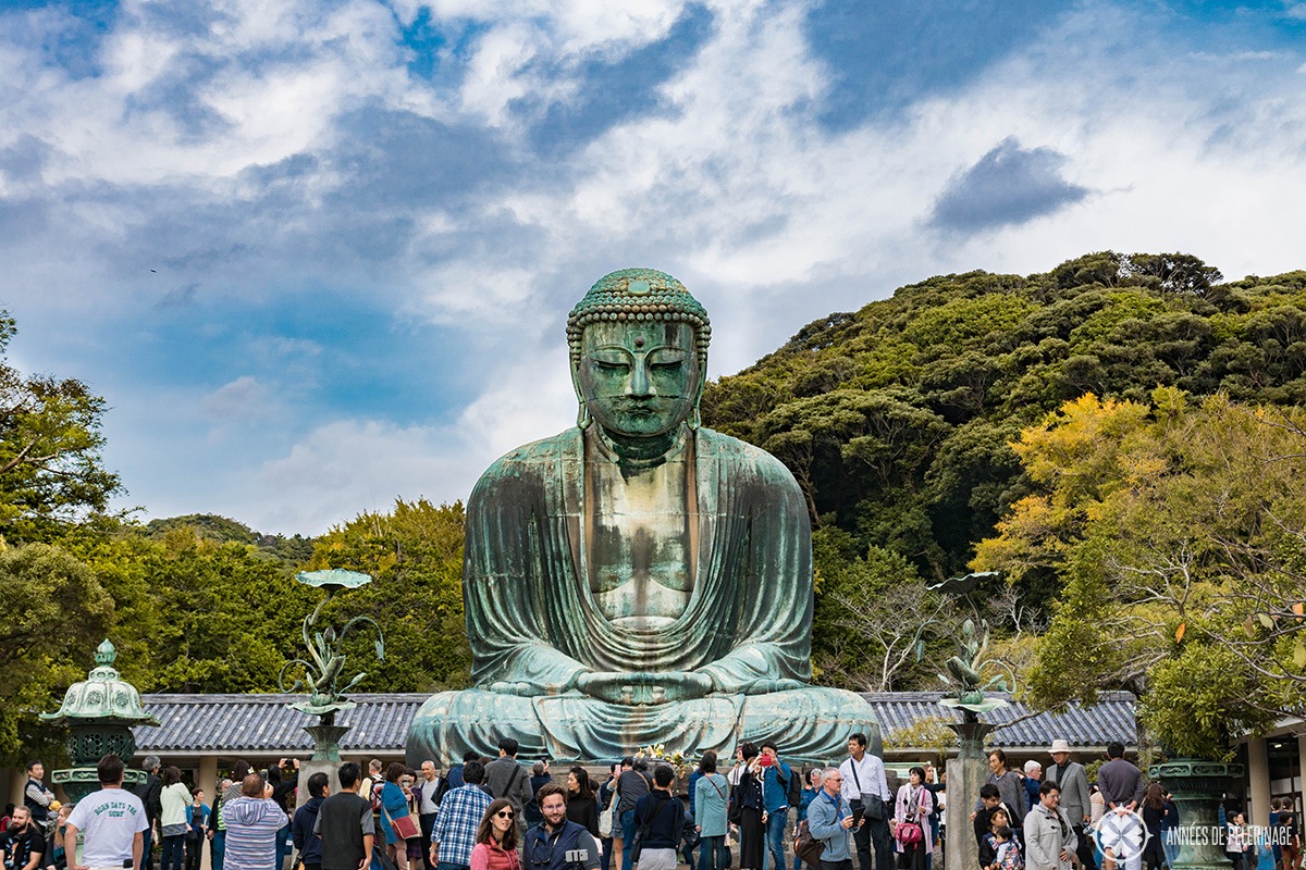 The great Buddha of Kamakura, goes by the japanese name Daibutsu, and is one