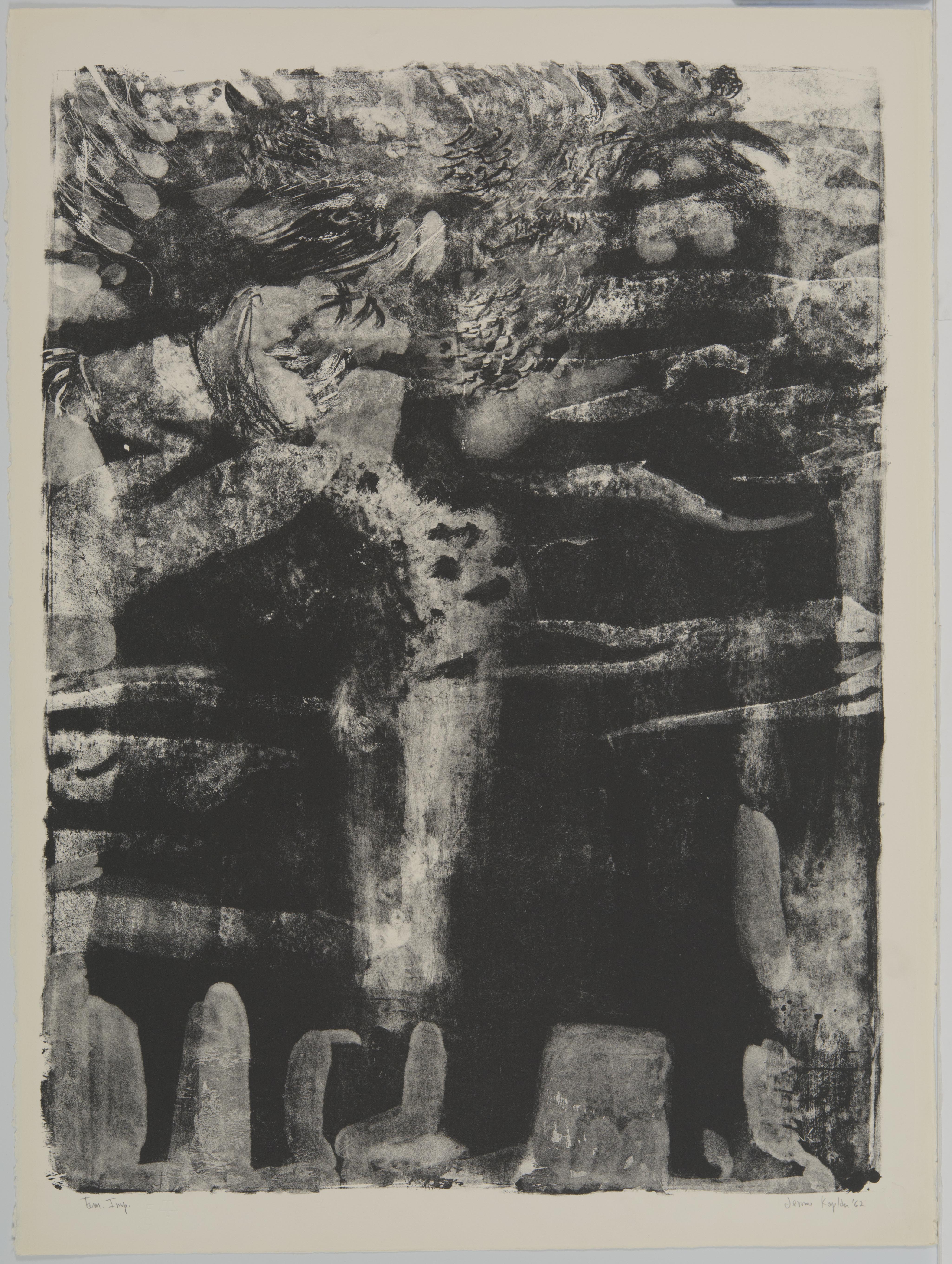 Jerome Kaplan, Artist Joe Zirker, Printer Kapparah, March 6-9, 1962