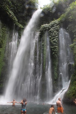 Sendang Gile and Tiu Kelep Waterfall: Tiu Kelep Waterfall
