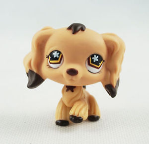 Image is loading LPS-575-Littlest-Pet-Shop-Brown-Dipped-Ears-