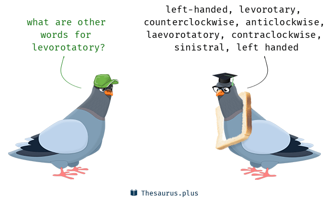 Synonyms for levorotatory